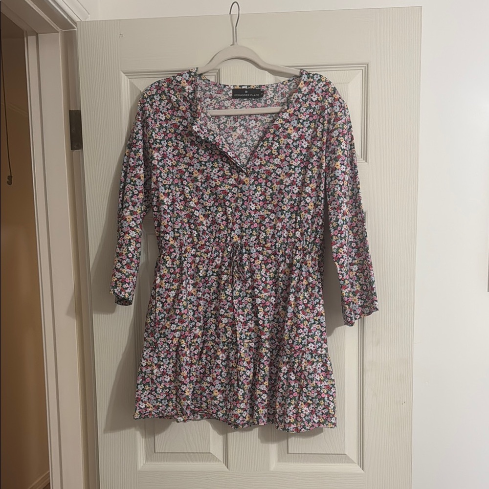 Pomander Place Floral Print Dress